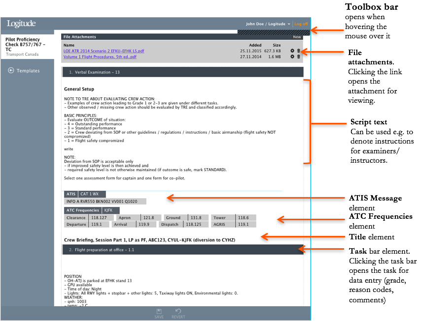 Template Editor detailed