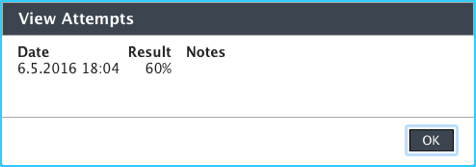 Updating exam training